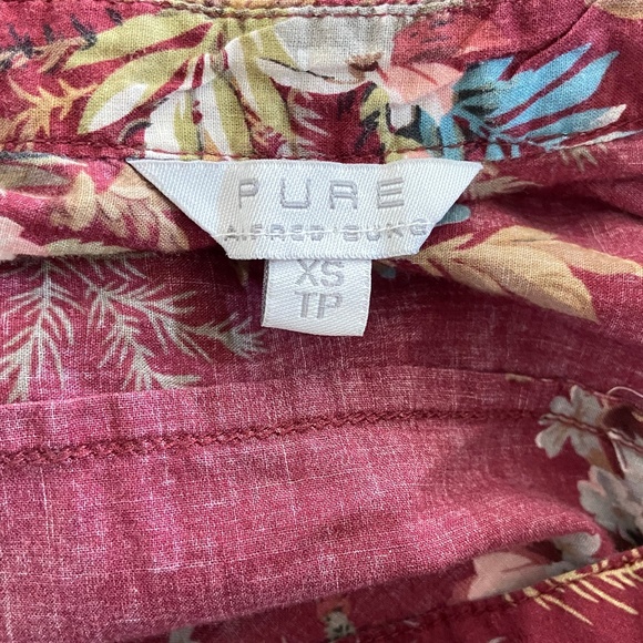 Pure by Alfred Sung Print Shirt - Picture 6 of 6